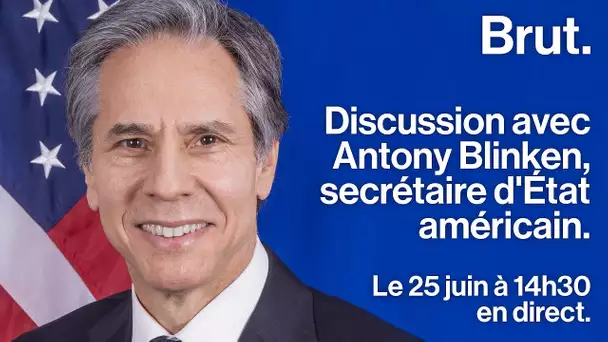 REPLAY : Entretien avec Antony Blinken, secrétaire d'État du gouvernement de Joe Biden