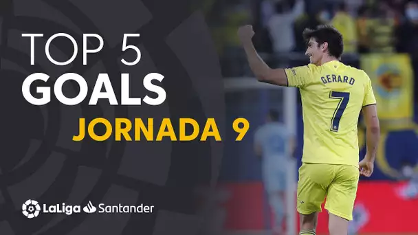 LaLiga TOP 5 Goles Jornada 9 LaLiga Santander 2021/2022
