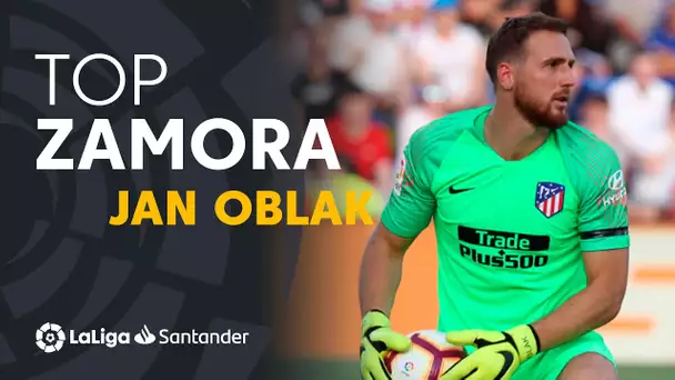 Jan Oblak - Trofeo Zamora LaLiga Santander 2018/2019