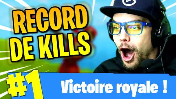 TOP 1 - MON RECORD DE KILLS sur Fortnite: Battle Royale !!