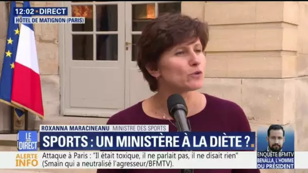 'Je pense avoir les moyens de travailler', estime la nouvelle ministre des Sports