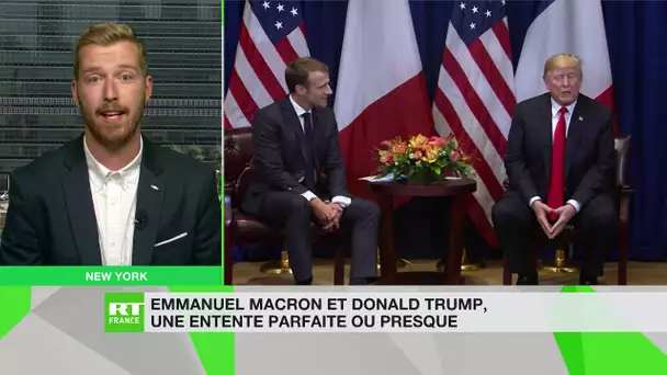 Emmanuel Macron et Donald Trump, une entente parfaite... ou presque