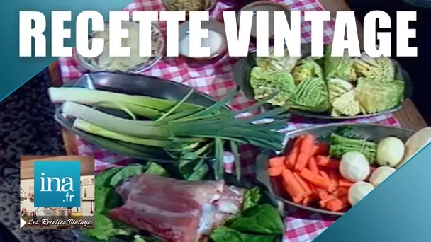 Recette : Côte de veau franc-comtoise et jarret de veau en pot au feu | Archive INA