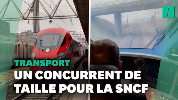 Ce train est le premier TGV à concurrencer la SNCF en France