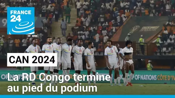 CAN 2024 : la RD Congo termine au pied du podium, butée par l'Afrique du Sud • FRANCE 24