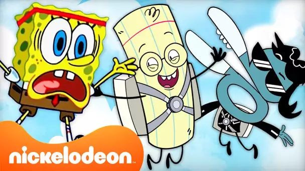 Bob L’éponge | 40 MINUTES d'action de Bob l'éponge + Pierre, Feuille, Ciseaux | Nickelodeon France