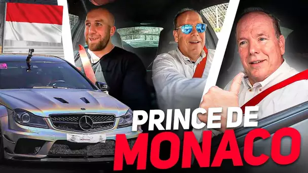 LE PRINCE CONDUIT MA C63 BLACK SÉRIES SUR LE CIRCUIT DE F1😱! ON OUVRE LE GRAND PRIX DE MONACO😍!