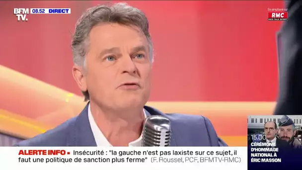 Le candidat du Parti Communiste répond aux questions de Jean-Jacques Bourdin