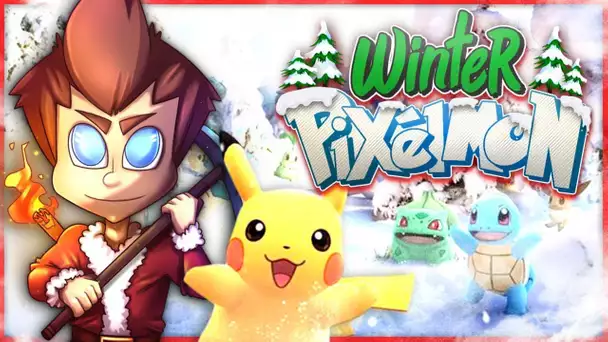 Winter Pixelmon : Ouverture sur SERVEUR moddé de NOËL !