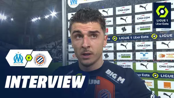 Interview de fin de match : OLYMPIQUE DE MARSEILLE - MONTPELLIER HÉRAULT SC (4-1)  / 2023/2024