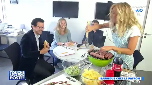 Cyril Hanouna fait un barbecue dans le bureau des patrons