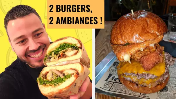 Des BURGERS d'EXCEPTION : originaux et dingues!! -  VLOG #917