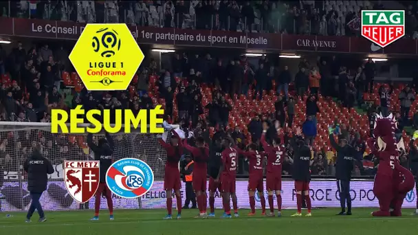 FC Metz - RC Strasbourg Alsace ( 1-0 ) - Résumé - (FCM - RCSA) / 2019-20