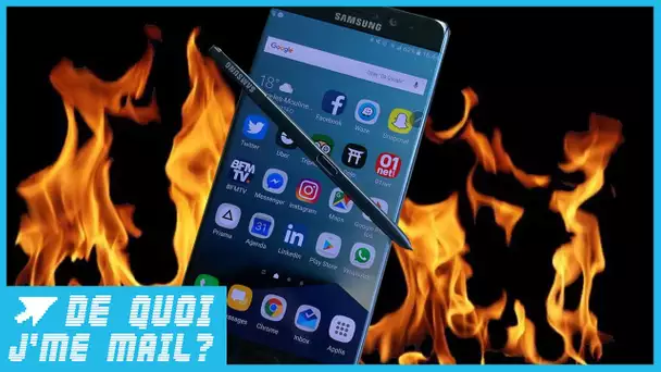 Galaxy Note 7 retiré de la vente : il  n&#039;aura pas fait long feu  DQJMM (1/3)