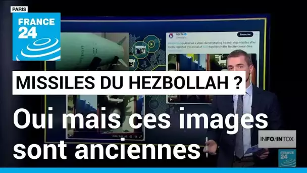 Cette vidéo de missiles du Hezbollah n’est pas récente • FRANCE 24
