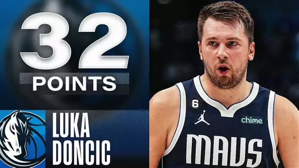 Luka Doncic's 32-PT DOUBLE-DOUBLE In Mavs Home Opener 👀