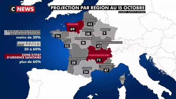 Coronavirus : les services de réanimation sous tension