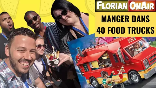 On mange dans 40 FOOD TRUCKS!  (Part 1) - VLOG #871