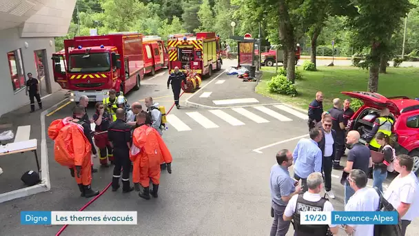 Les thermes de Digne-les-Bains évacués après une intoxication chimique