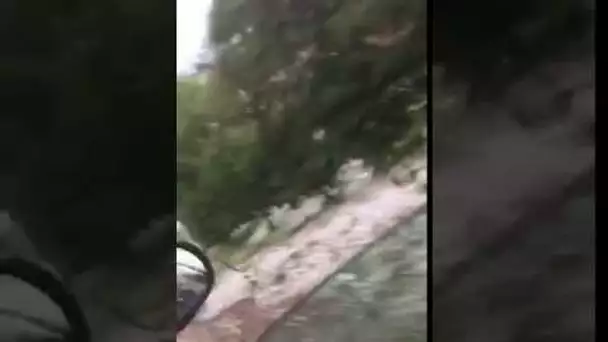 Un violent orage de grêle à Valderiès dans le Tarn