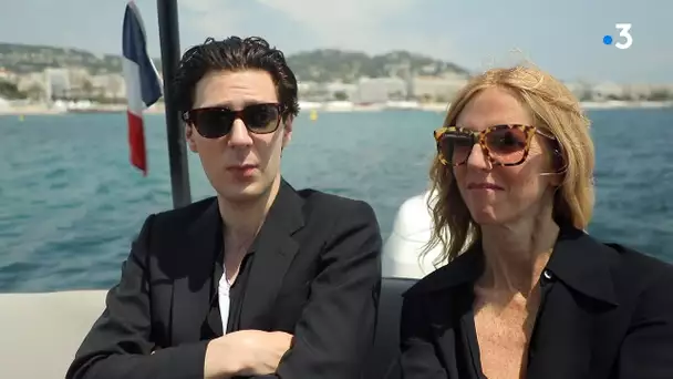 #Cannes2021 - Entretien avec Vincent Lacoste et Sandrine Kiberlain pour le film "Le parfum vert"