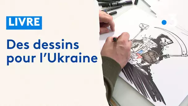 Livre : Régis Hector consacre ses dessins à l'Ukraine