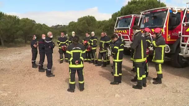 Risque incendie dans l'Aude : le massif de la Clape fermé, les pompiers sur le qui-vive