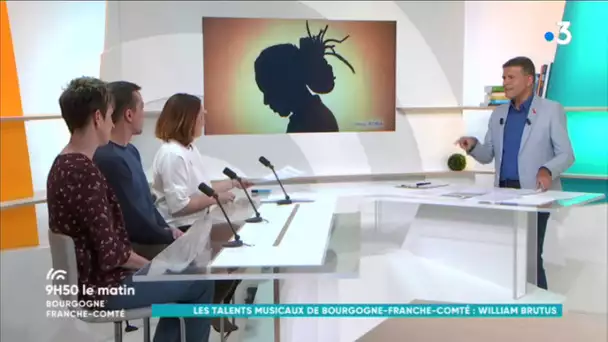 9h50 Le matin : découvrez l&#039;artiste Williams Brutus!