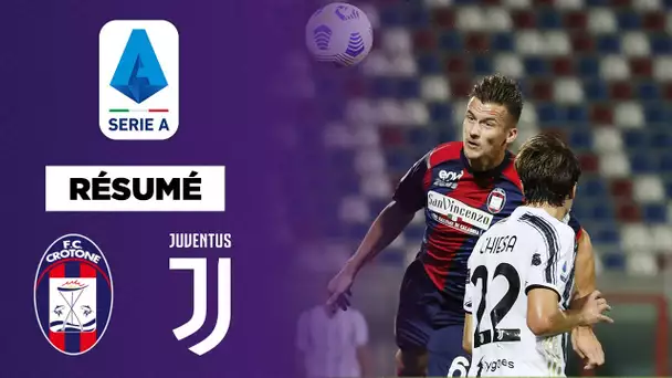 🇮🇹 Résumé - Serie A : La Juventus tenue en échec à Crotone !