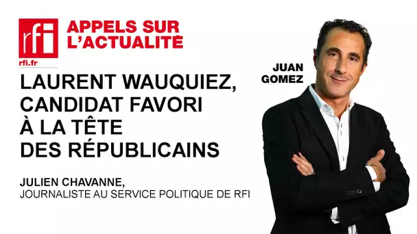 Laurent Wauquiez, candidat favori à la tête des Républicains