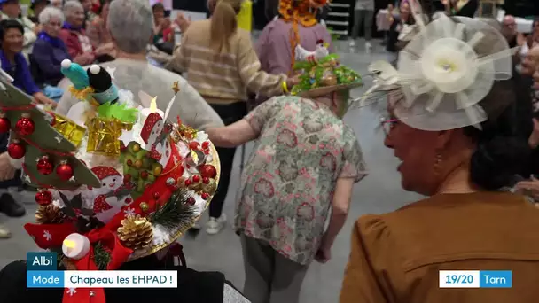 Défilé de chapeaux avec les EHPAD du Tarn