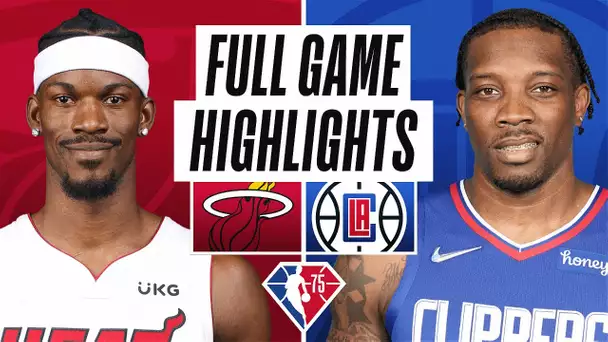 CLIPPERS at HEAT | FULL GAME HIGHLIGHTS | January 28, 2022