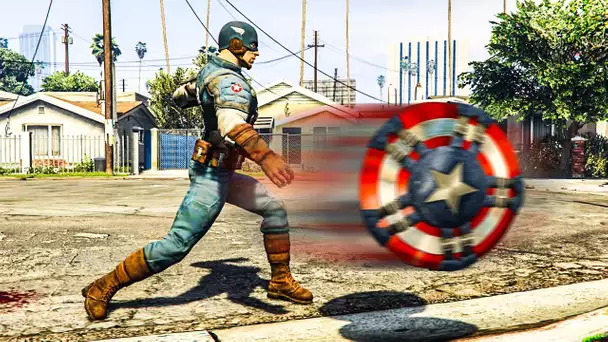 CAPTAIN AMERICA VS LOS SANTOS GTA 5