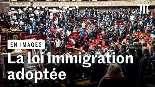 Adoption de la loi « immigration » : le résumé de la soirée