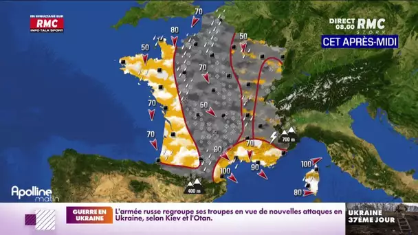 Votre météo du vendredi 1er avril 2022