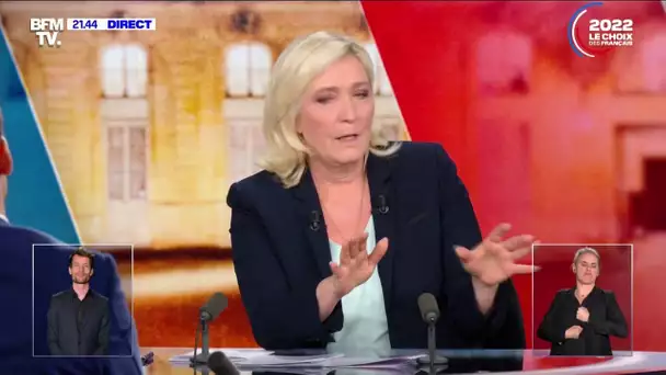 Marine Le Pen sur l'UE: "je ne pensais pas que vous tomberiez dans une forme de complotisme"