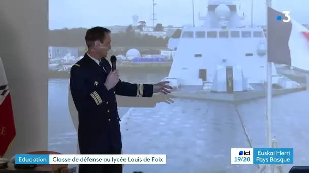 Marine nationale : une classe de défense va ouvrir au lycée Louis-de-Foix à Bayonne