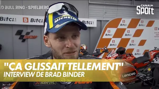 Brad Binder : "Avec la pluie, je devais tenter le coup" - GP d'Autriche MotoGP