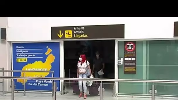 Des passagers d'un vol Madrid-Lanzarote placés en quatorzaine