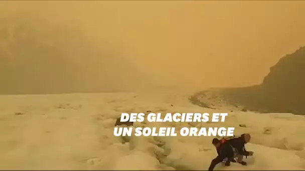 À cause des incendies en Australie, les glaciers de Nouvelle-Zélande virent marron