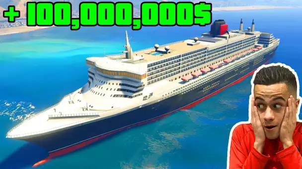 J'ACHETE UN BATEAU DE CROISIERE A 100,000,000$ !