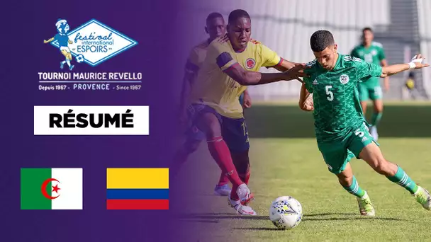 ⚽️ Résumé - Tournoi Maurice Revello : Renversée par la Colombie, l'Algérie prend la porte