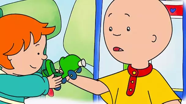 Caillou fait du Patin à Roulettes | Caillou en Français