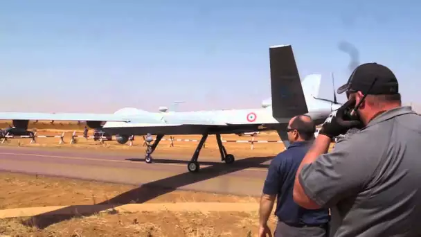 Opération Barkhane: décollage du drone américain de l'armée française