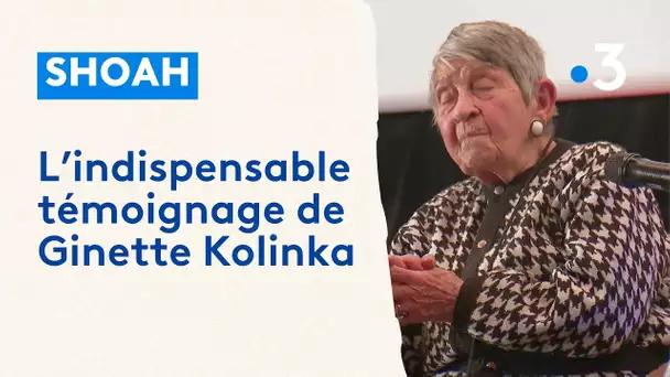 Ginette Kolinka, rescapée d'Auschwitz-Birkenau : "c'est vous les passeurs d'histoire"