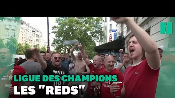 Liverpool-Real Madrid- Les supporters des "Reds" ont envahi Paris