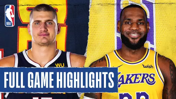 NUGGETS at LAKERS | FULL GAME HIGHLIGHTS | August 10, 2020