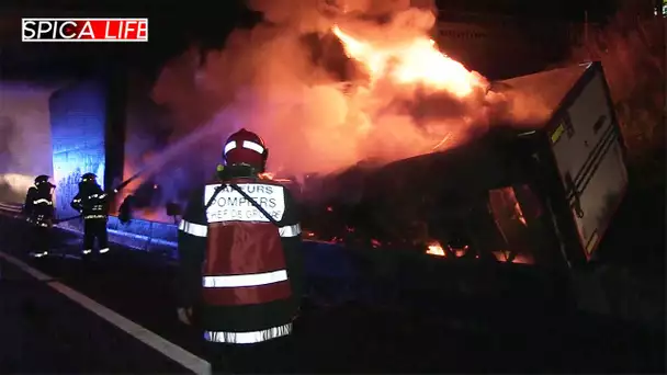 Chaos sur l'A1 : la nuit va être longue