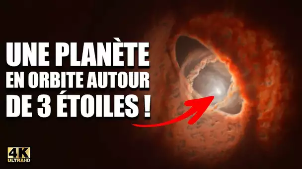 DÉCOUVERTE de la PREMIÈRE PLANÈTE en orbite autour de 3 ÉTOILES ? #DNDE 218 #4k