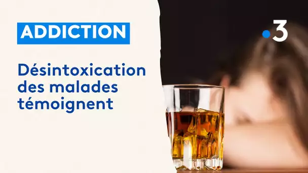 Témoignages de patients alcooliques en centre de désintoxication